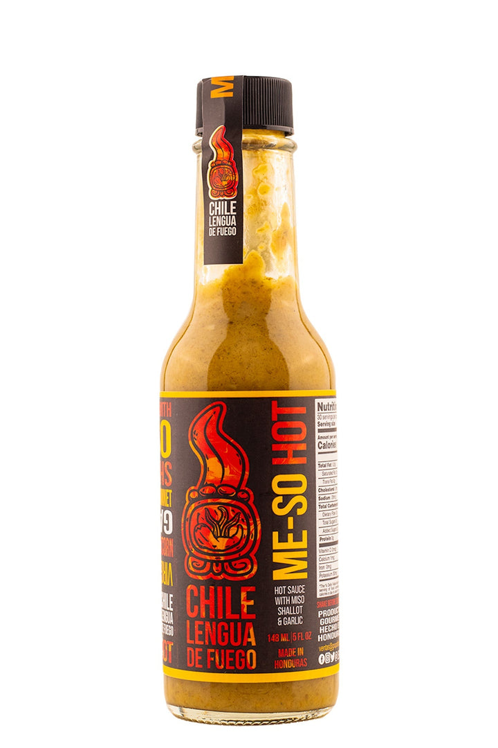 Me-So Hot Miso Shallot | Chile Lengua de Fuego B9