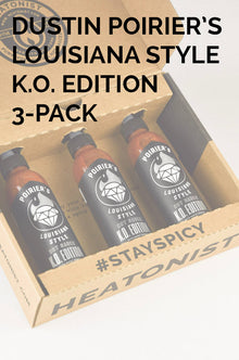 Dustin Poirier Hot Sauce - KO Edition 3 Pack L2