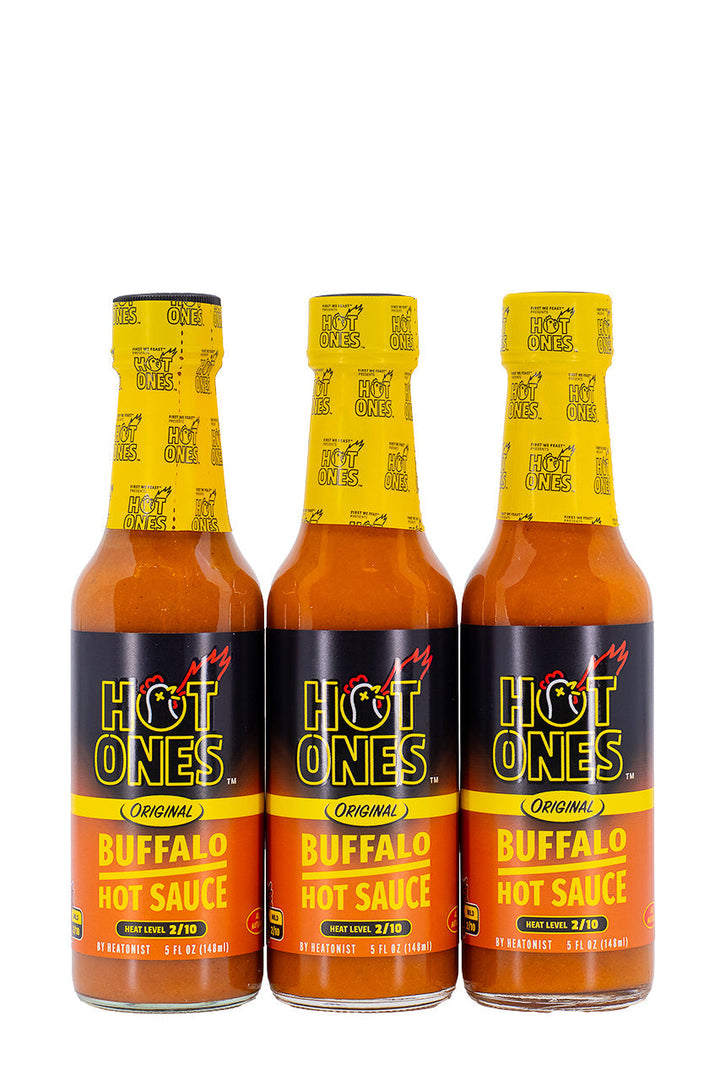 Buffalo Hot Sauce 3-Pack | Hot Ones Hot Sauce V3