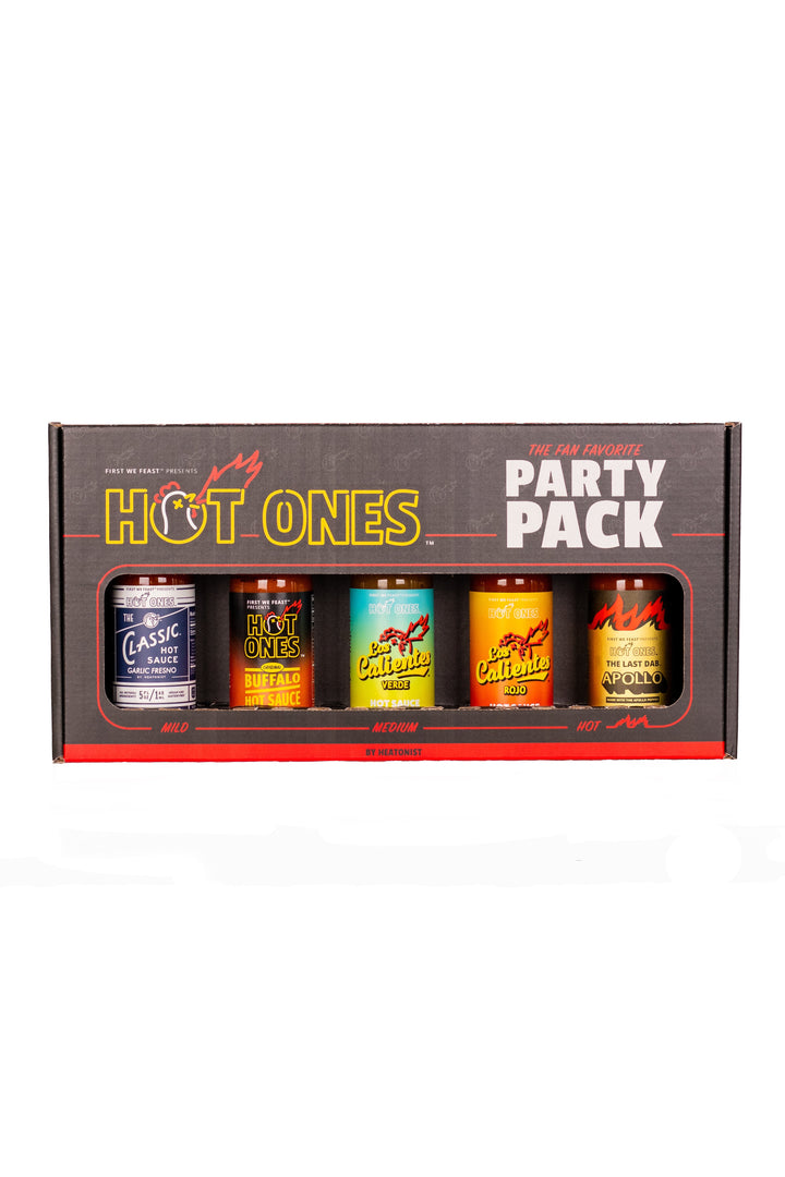 Fan Favorite Party Pack | Hot Ones Hot Sauce C8
