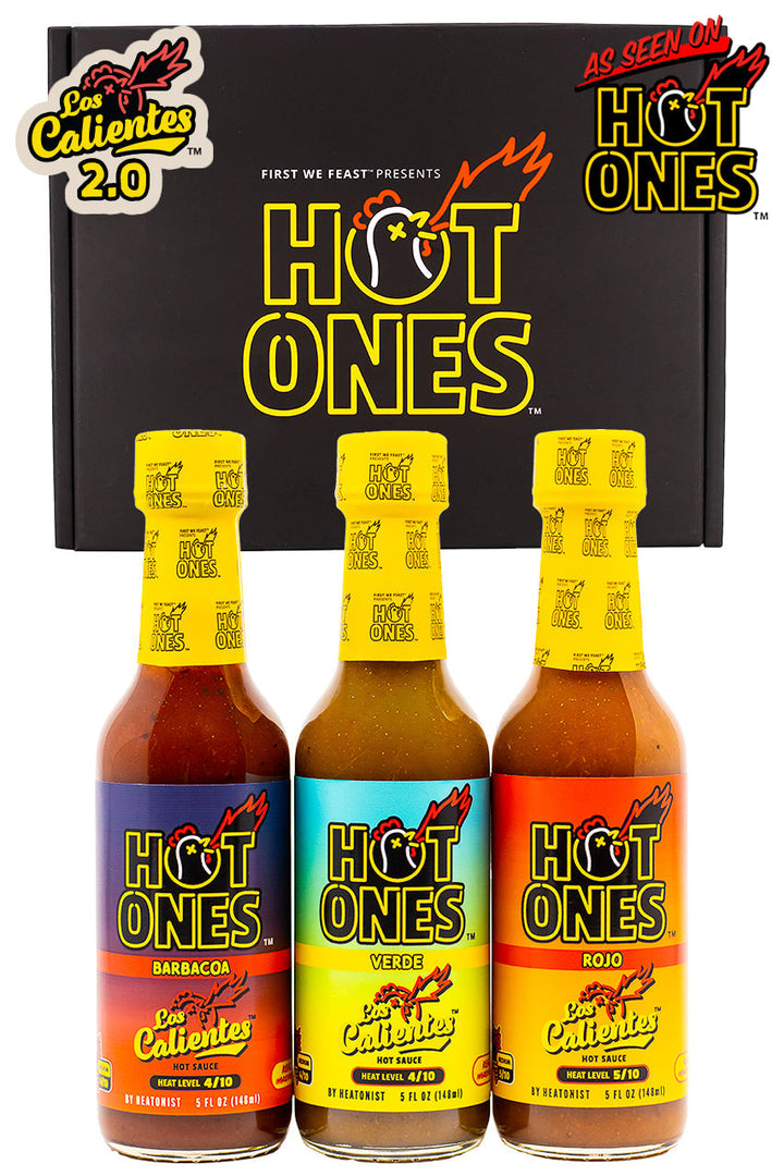 Los Calientes Trio Pack | Hot Ones Hot Sauce P2