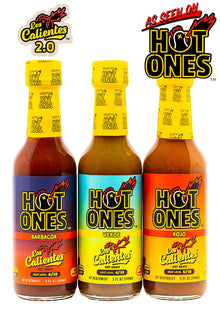 Los Calientes Trio Pack | Hot Ones Hot Sauce P2