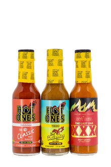 Hot Ones Trio Pack - Original | Hot Ones Hot Sauce Q6