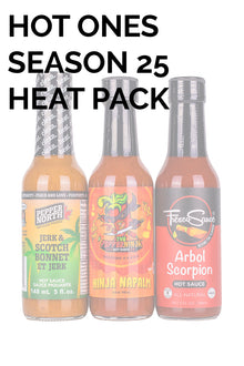 Hot Ones Hot Sauce Heat Pack - Season 25 C6