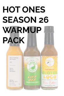 Hot Ones Hot Sauce Warmup Pack - Season 26 Z4