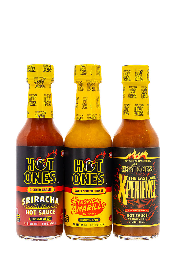 Hot Ones Hot Sauce Trio Pack - Season 27 P8