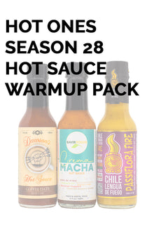 Hot Ones Hot Sauce Warm Up Pack - Season 28 J2
