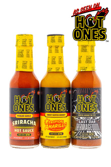 Hot Ones Hot Sauce Trio Pack - Season 30 F8