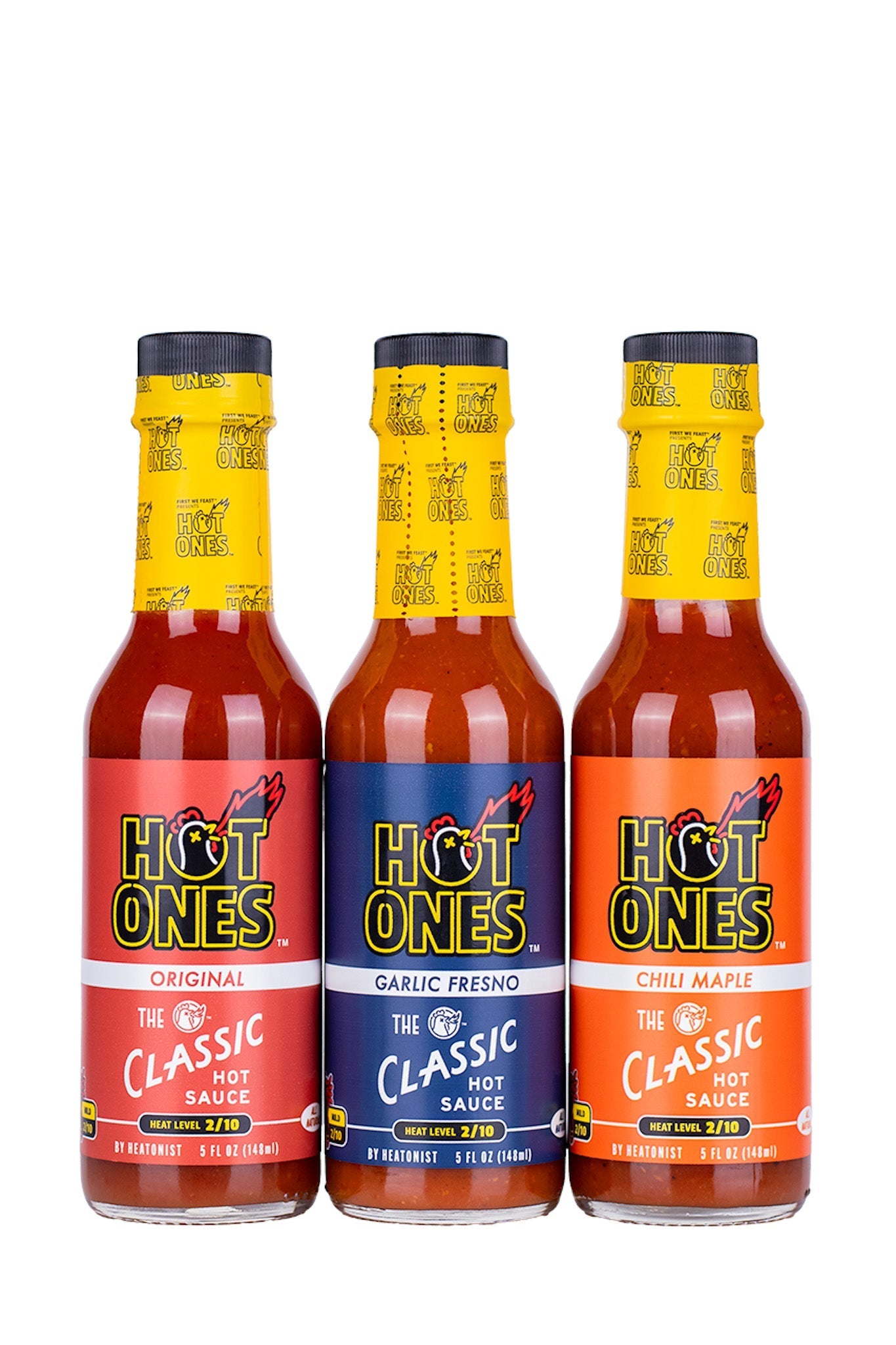 Hot Ones The Classic Trio | Hot Ones Hot Sauce W7