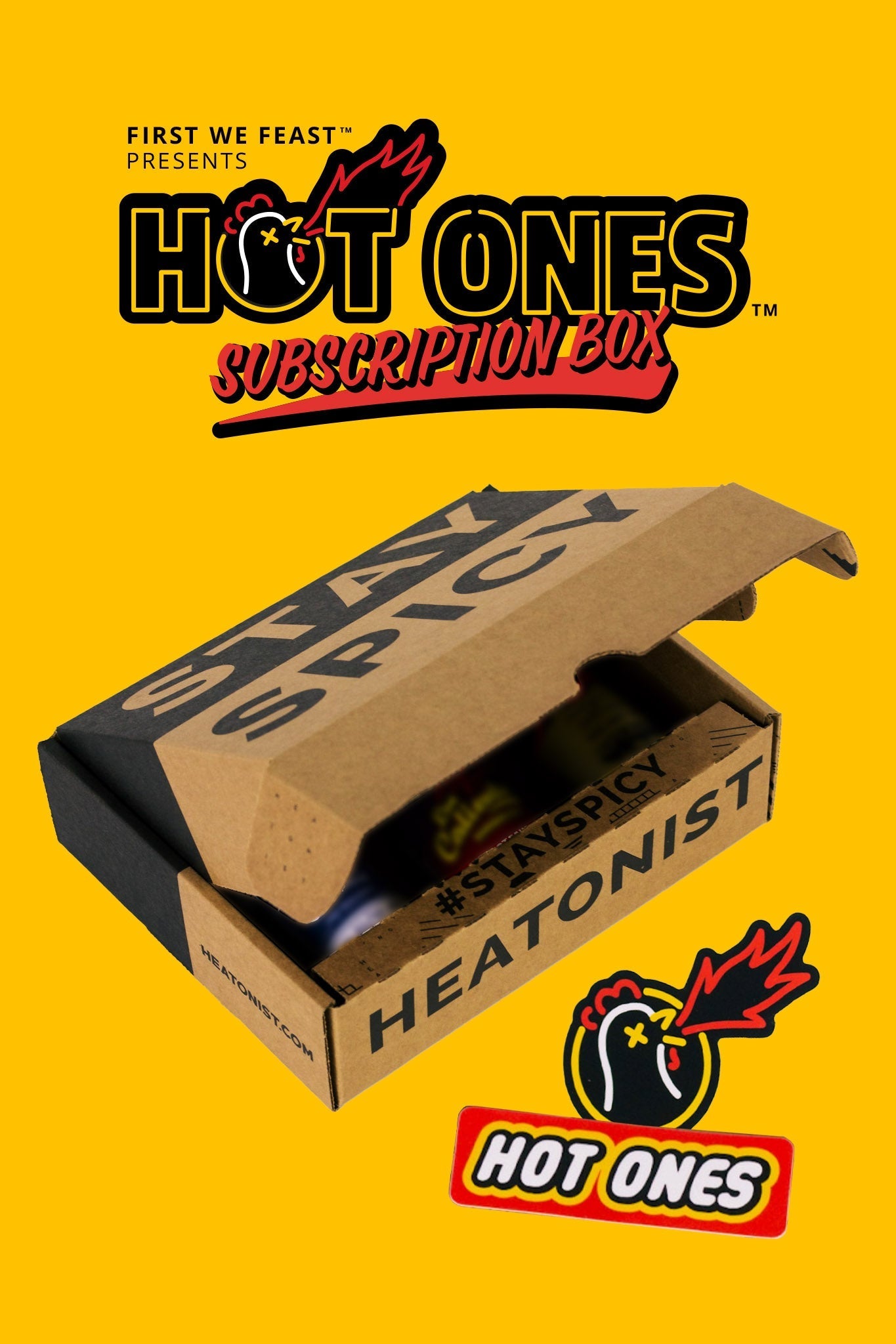 Monthly Hot Ones Box I0