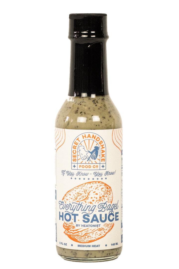 Everything Bagel Hot Sauce | Secret Handshake Food Co K4