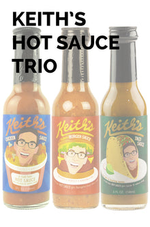 Keith's Hot Sauce Trio Pack H8