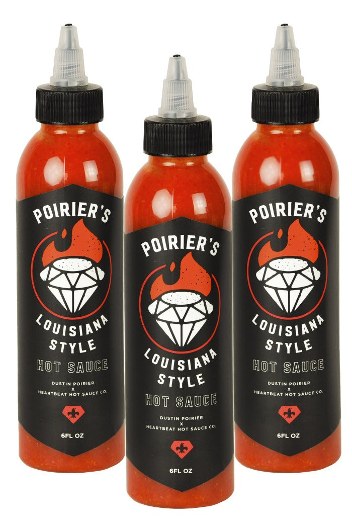 Dustin Poirier Hot Sauce 3 Pack | HEATONIST P1