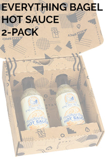 Secret Handshake Food Co Everything Bagel Hot Sauce 2-Pack B7